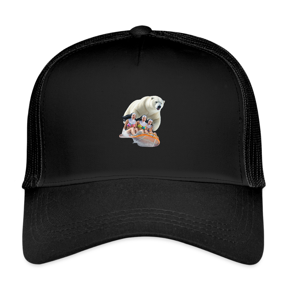 The FLYING NUNS Eco Trucker Cap - black/black