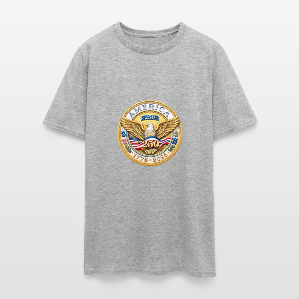 AMERICA 250 Men's T-Shirt - heather gray