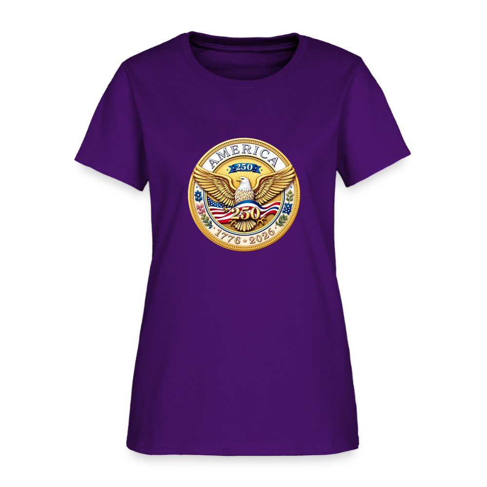 AMERICA 250 Women's T-Shirt - purple