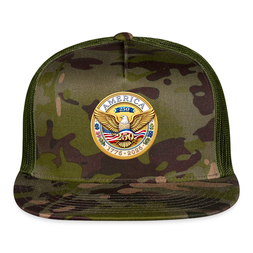 AMERICA 250 Trucker Hat - MultiCam\green