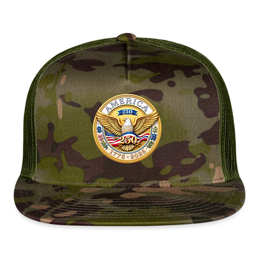 AMERICA 250 Trucker Hat - MultiCam\green