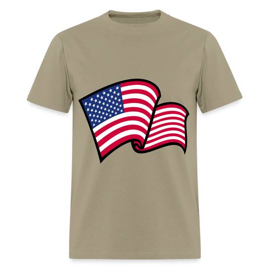 Men's T-Shirt | GILDAN 5000 - khaki