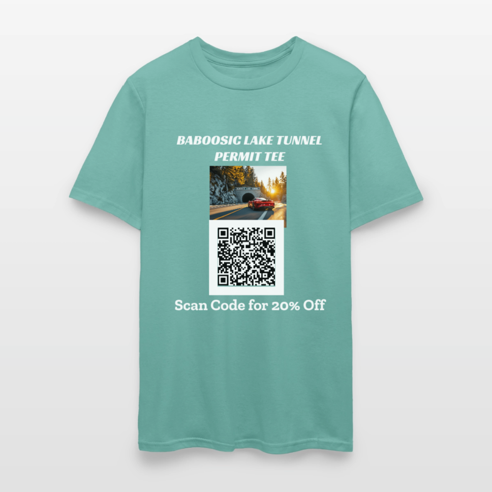 BABOOSIC LAKE TUNNEL PERMIT TEE Unisex Classic T-Shirt - aquatic