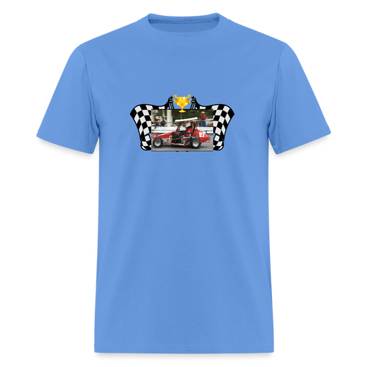 BILL 27 CHECKERED FLAG WITH TROPHY 2 Unisex Classic T-Shirt - carolina blue