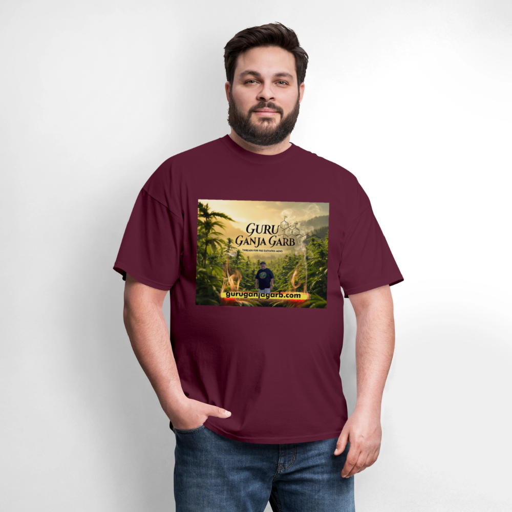 GGG CHRIS TEE Unisex Classic T-Shirt - burgundy