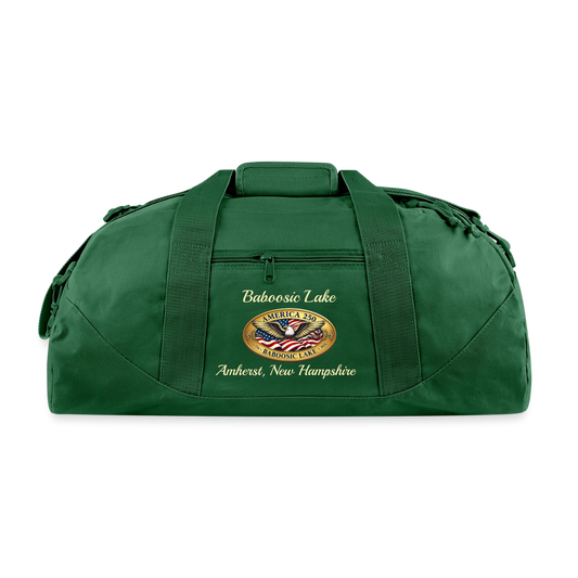 AMERICA 250 BABOOSIC LAKE Duffel Bag - forest green