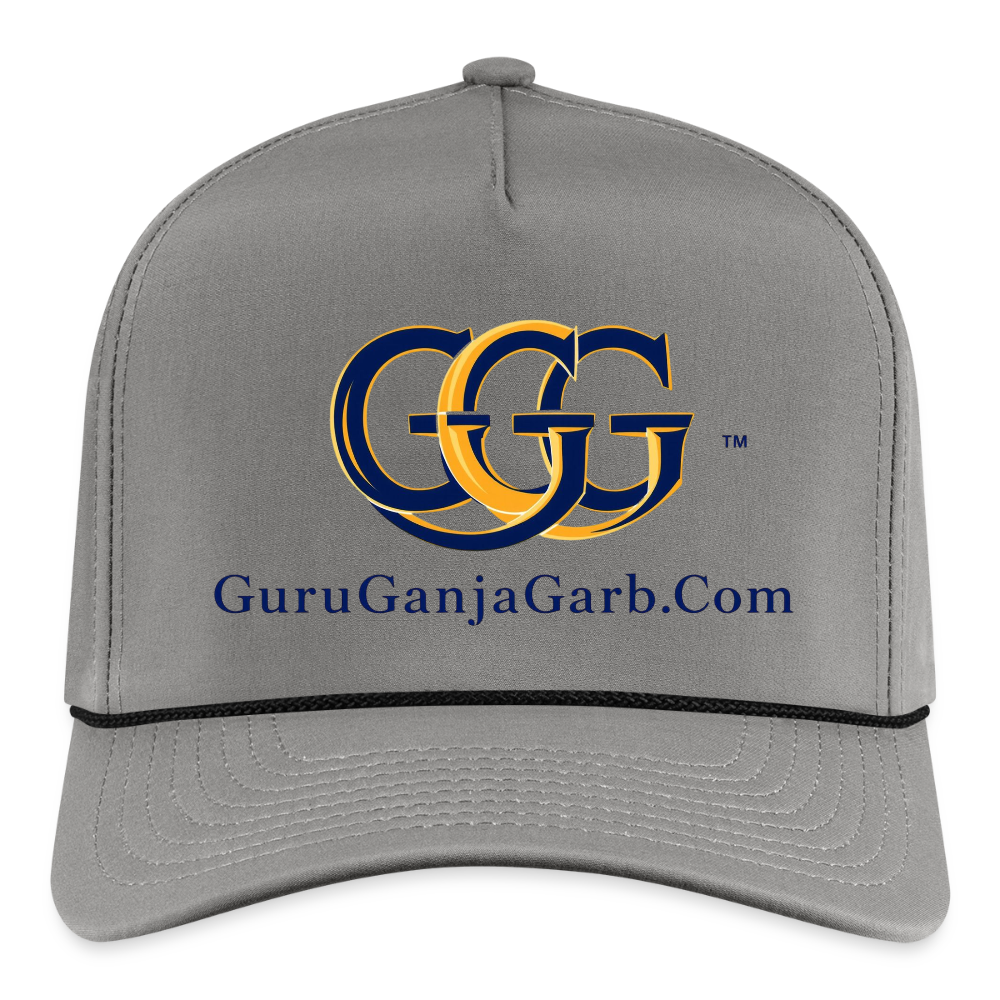 GGG Rope Cap GRAY - gray/black