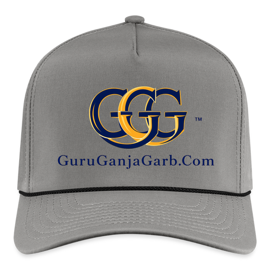 GGG Rope Cap GRAY - gray/black