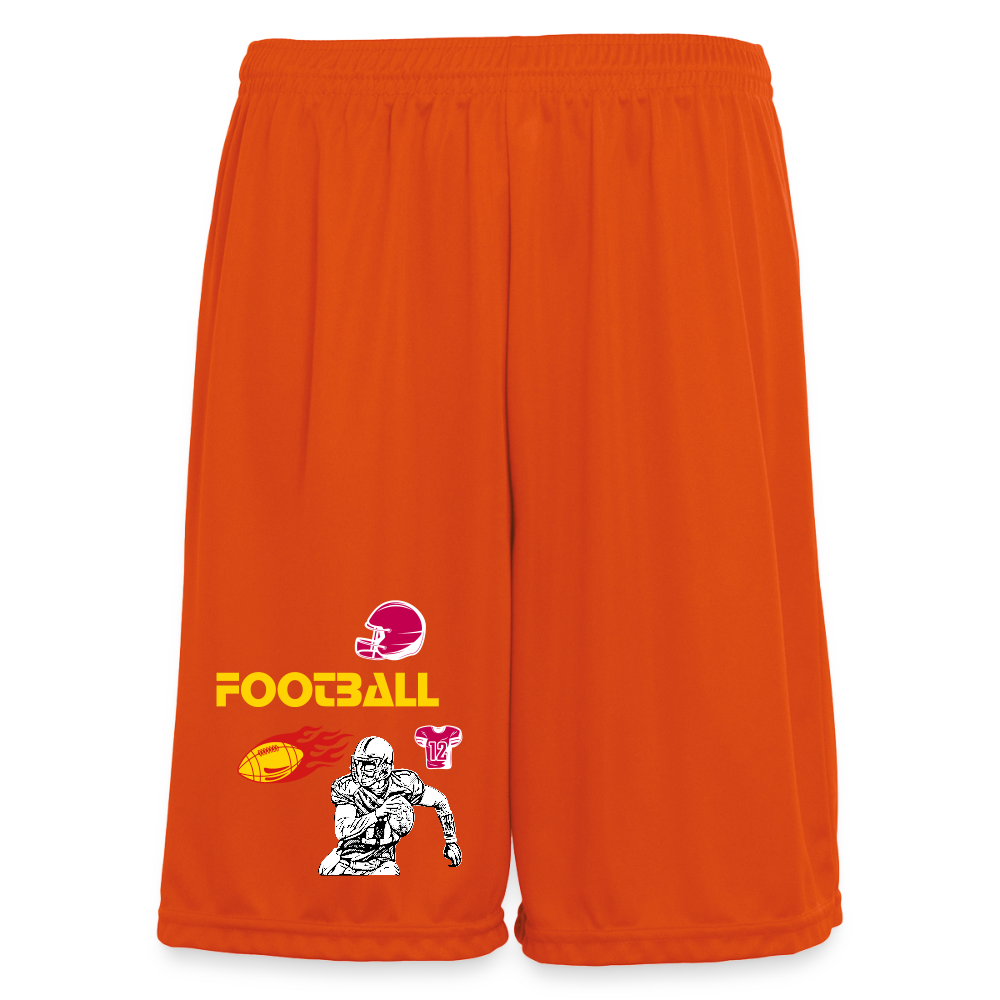Emelyn Augusta Sportswear Youth Step-Back Basketball Short - orange