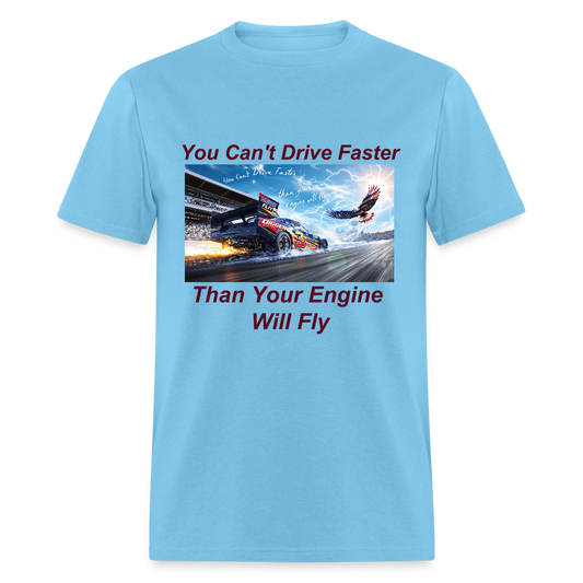 Drive Faster Digger 2 Unisex Classic T-Shirt - aquatic blue