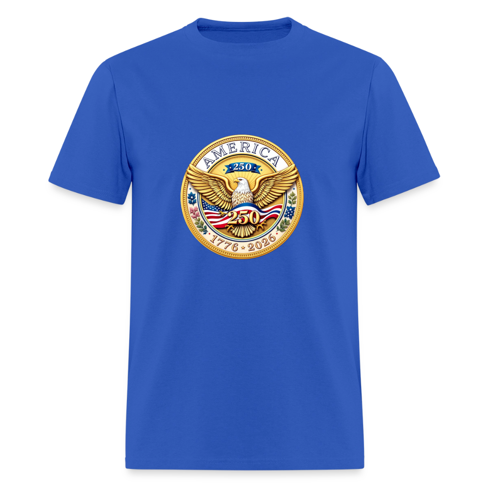 AMERICA 250 Men's T-Shirt - royal blue