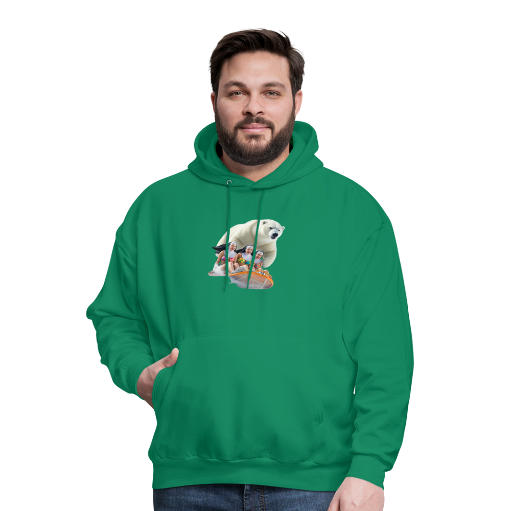 SLED SISTERS Men's Hoodie - kelly green