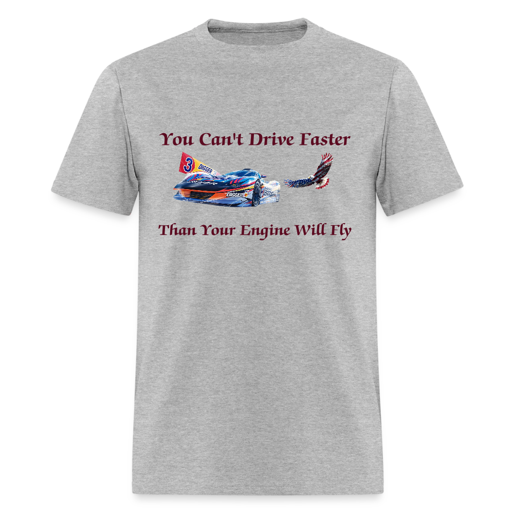Drive Faster Digger 3 Unisex Classic T-Shirt - heather gray