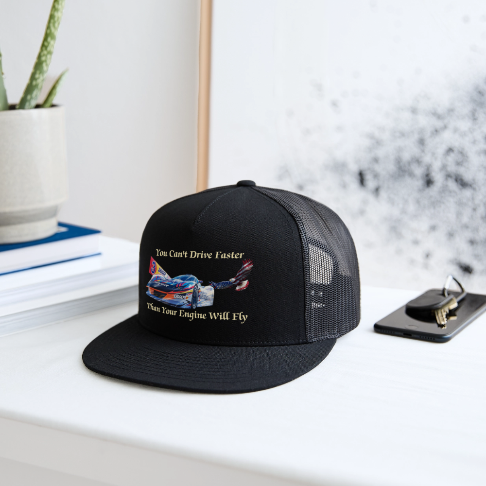 Drive Faster Digger 3 Trucker Hat - black/black