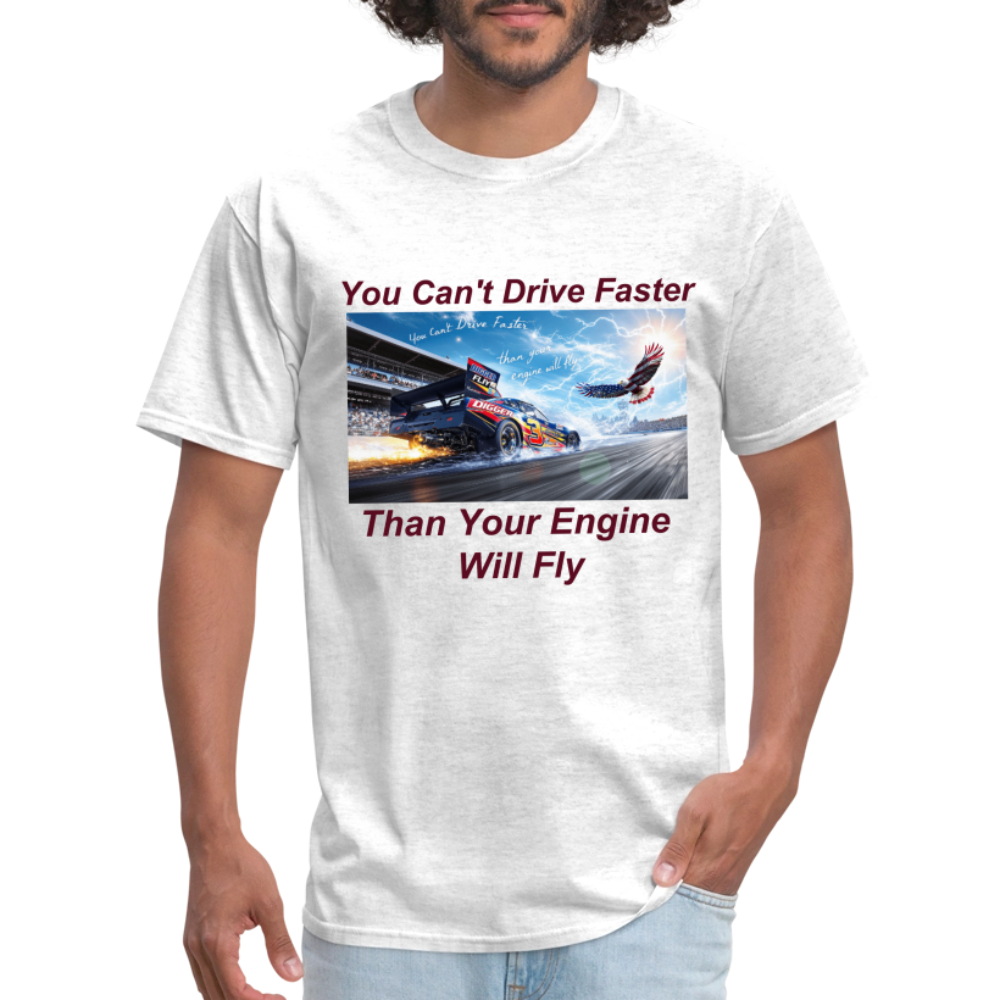 Drive Faster Digger 2 Unisex Classic T-Shirt - light heather gray