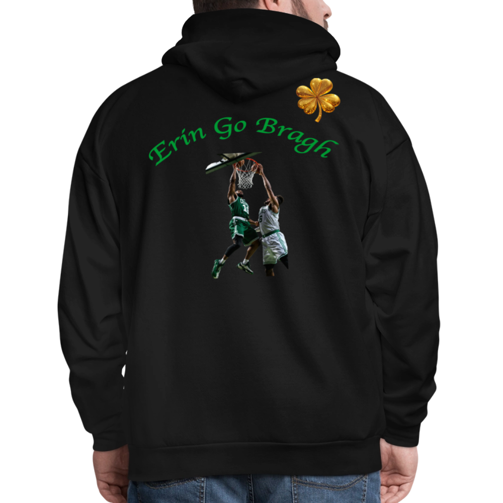 ERIN GO BRAGH DOUBLE GOLD Men's Hoodie - black