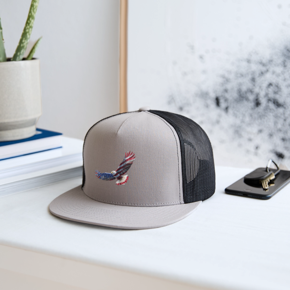 SOARING EAGLE Trucker Hat - gray/black