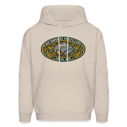 NEW HAMPSHIRE PIPEFILLERS UNION LOCAL 420 Hoodie 2 - Sand