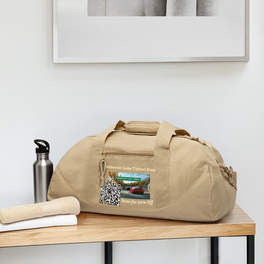 BABOOSIC LAKE TUNNEL PASS Duffel Bag - beige