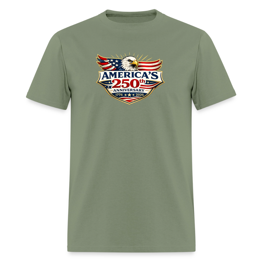 AMERICA 250th ANNIVERSARY Eagle Men's T-Shirt - military green