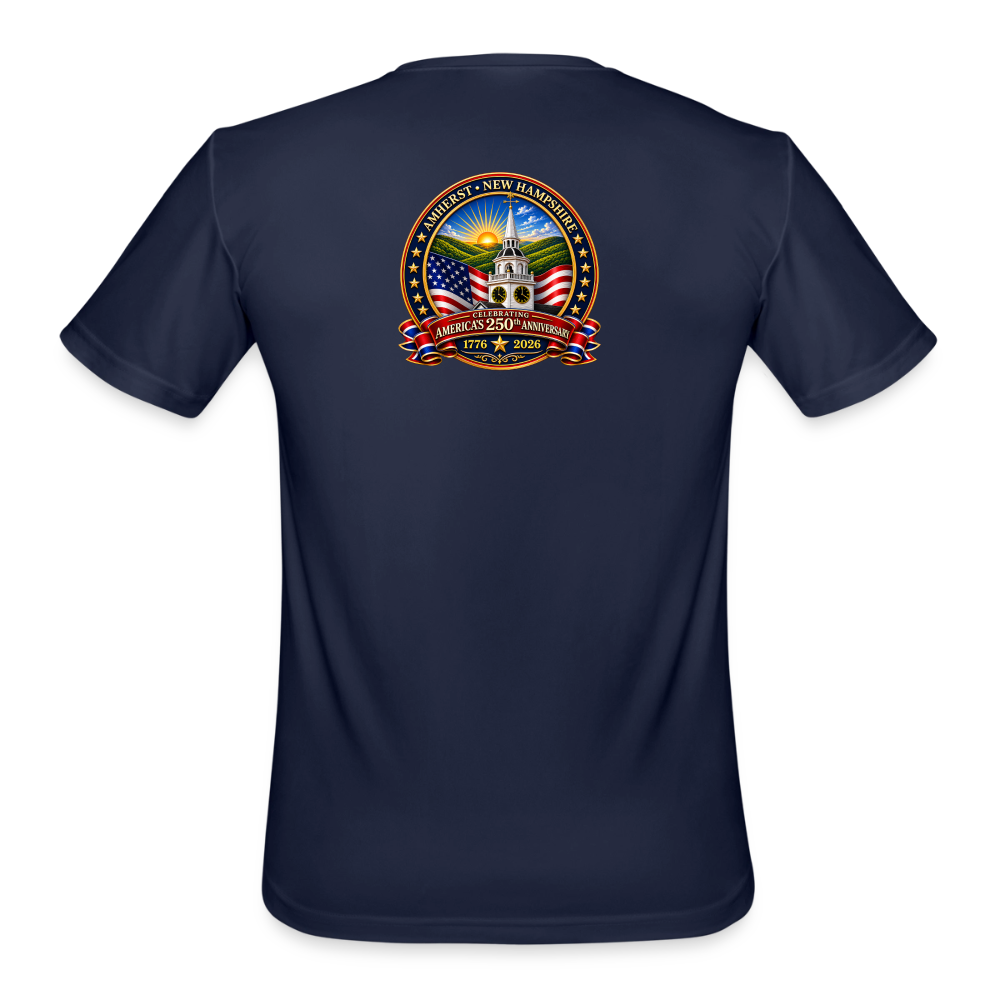 Men’s Moisture Wicking Performance T-Shirt - navy