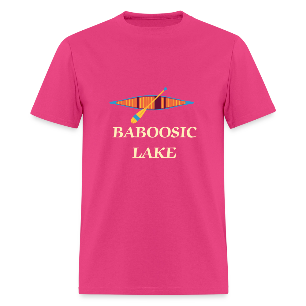 BABOOSIC LAKE Relaxed Design Classic T-Shirt - fuchsia