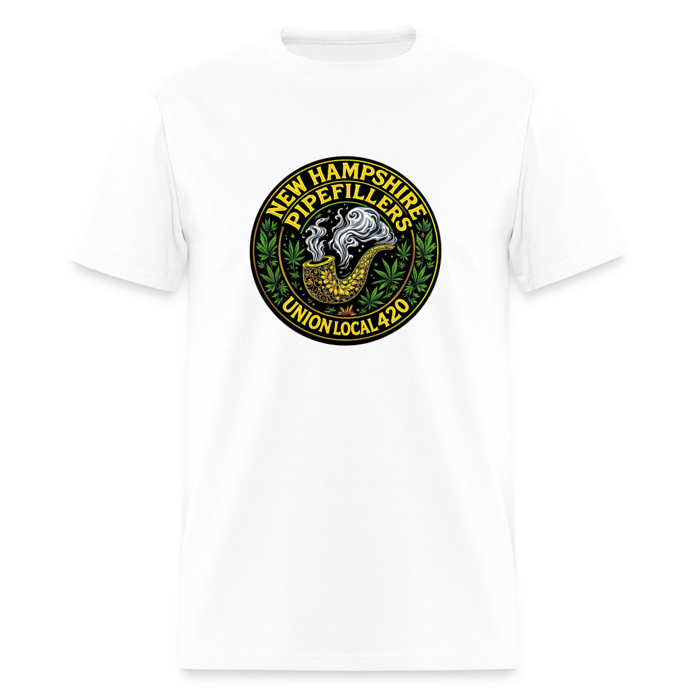 NH PF 420 Men's T-Shirt | GILDAN 5000 - white