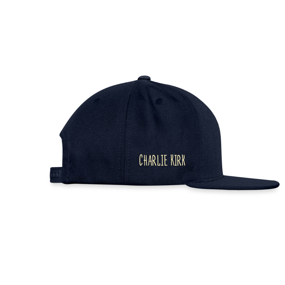 This is the Turning Point Snapback Baseball Cap - navy