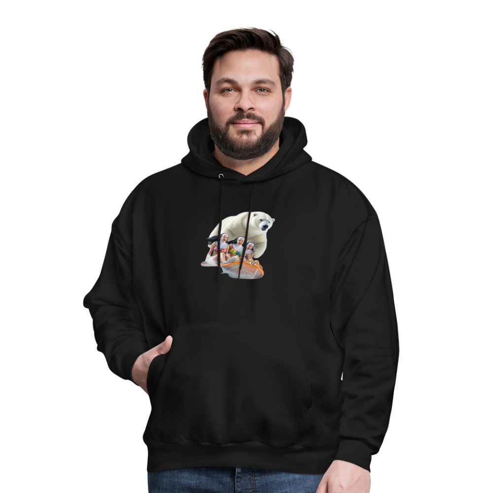 SLED SISTERS Men's Hoodie - black