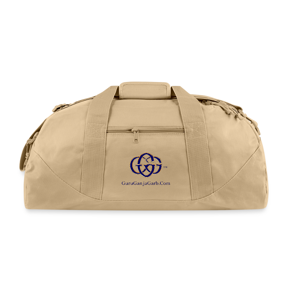 GGG LOGO Recycled Duffel Bag - beige