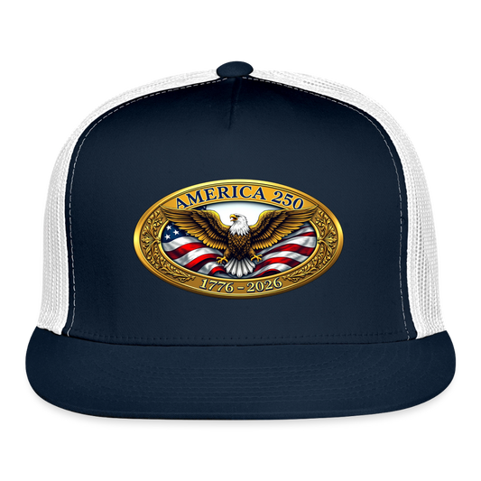 AMERICA 250 Trucker Hat - navy/white