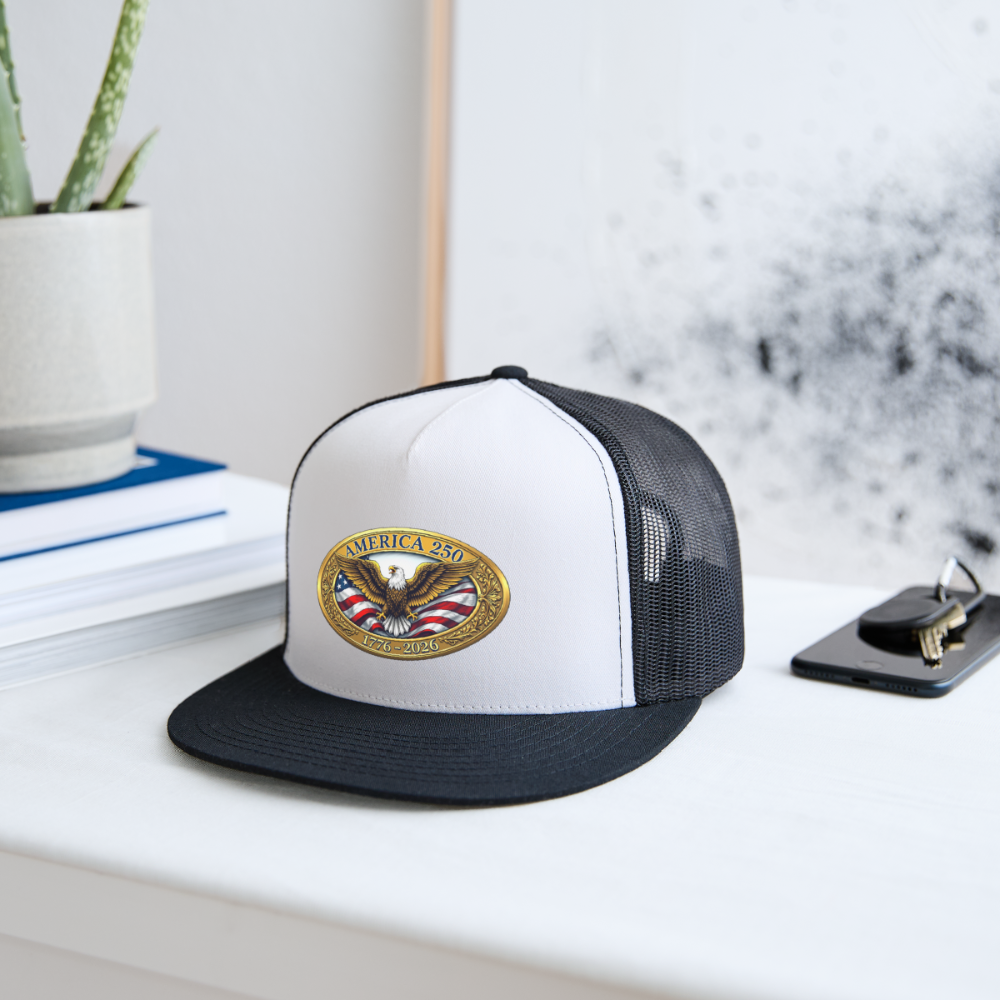 AMERICA 250 Trucker Hat - white/black