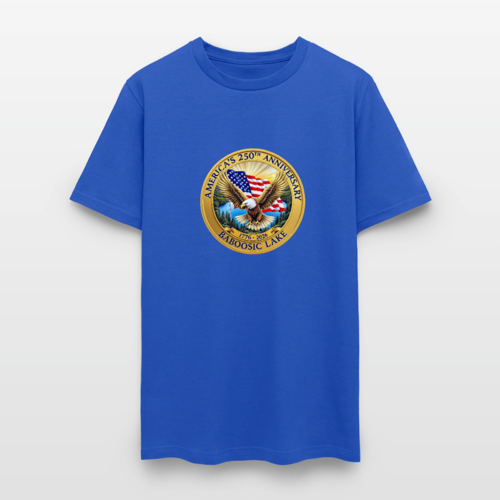 AMERICA 250 AMHERST Men's T-Shirt | GILDAN 5000 - royal blue