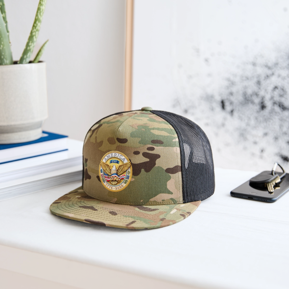 AMERICA 250 Trucker Hat - MultiCam\black