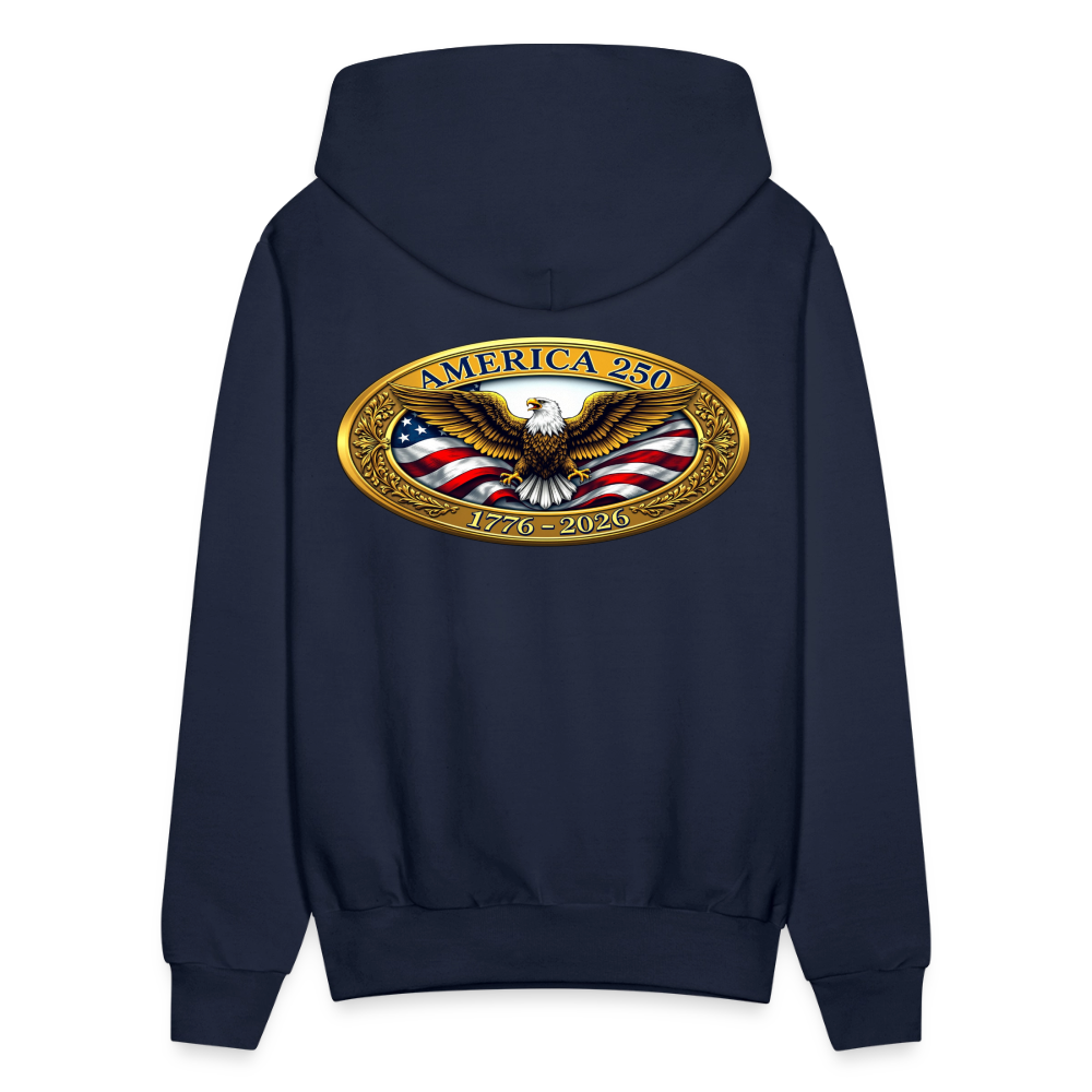 AMERICA 250 Men's Hoodie - navy