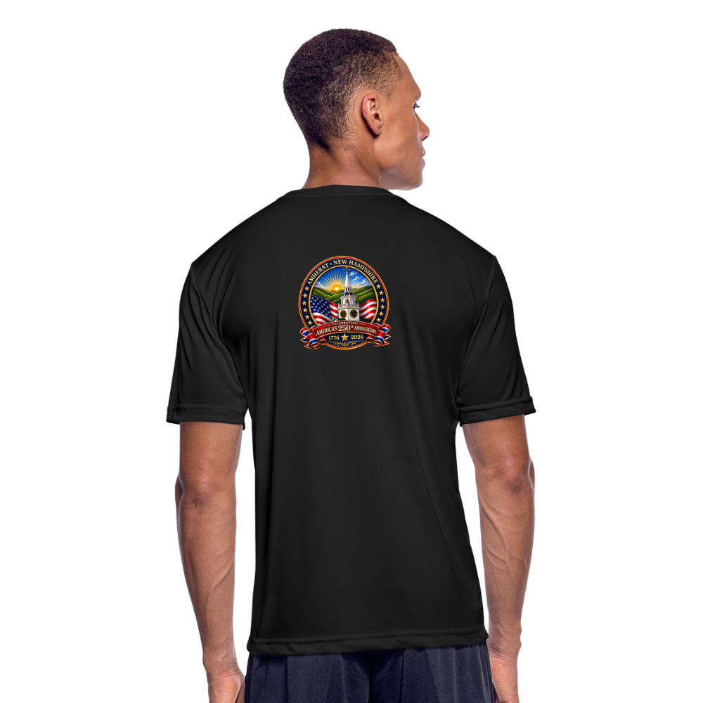 Men’s Moisture Wicking Performance T-Shirt - black