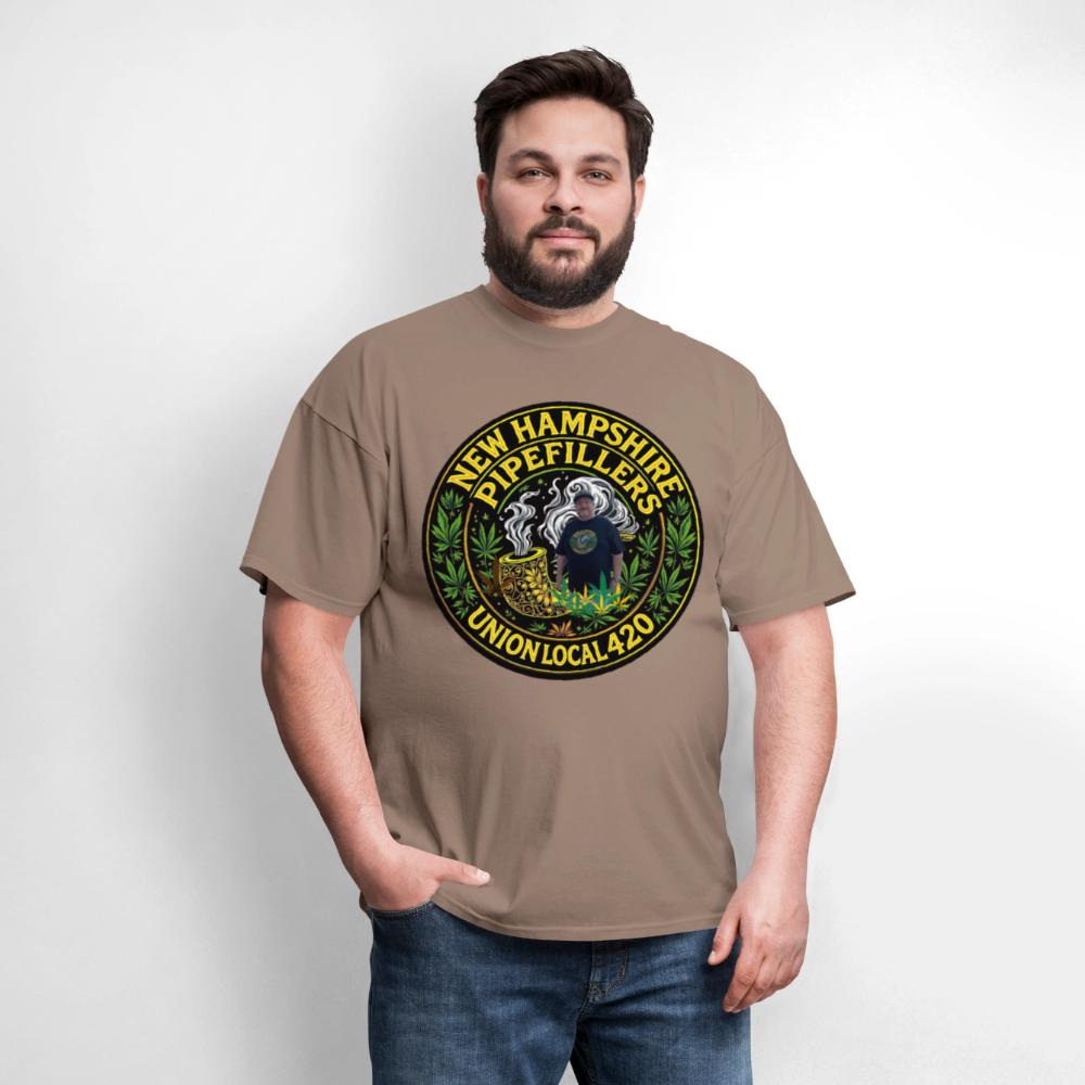 CHRIS 420 Unisex Classic T-Shirt - brown savana