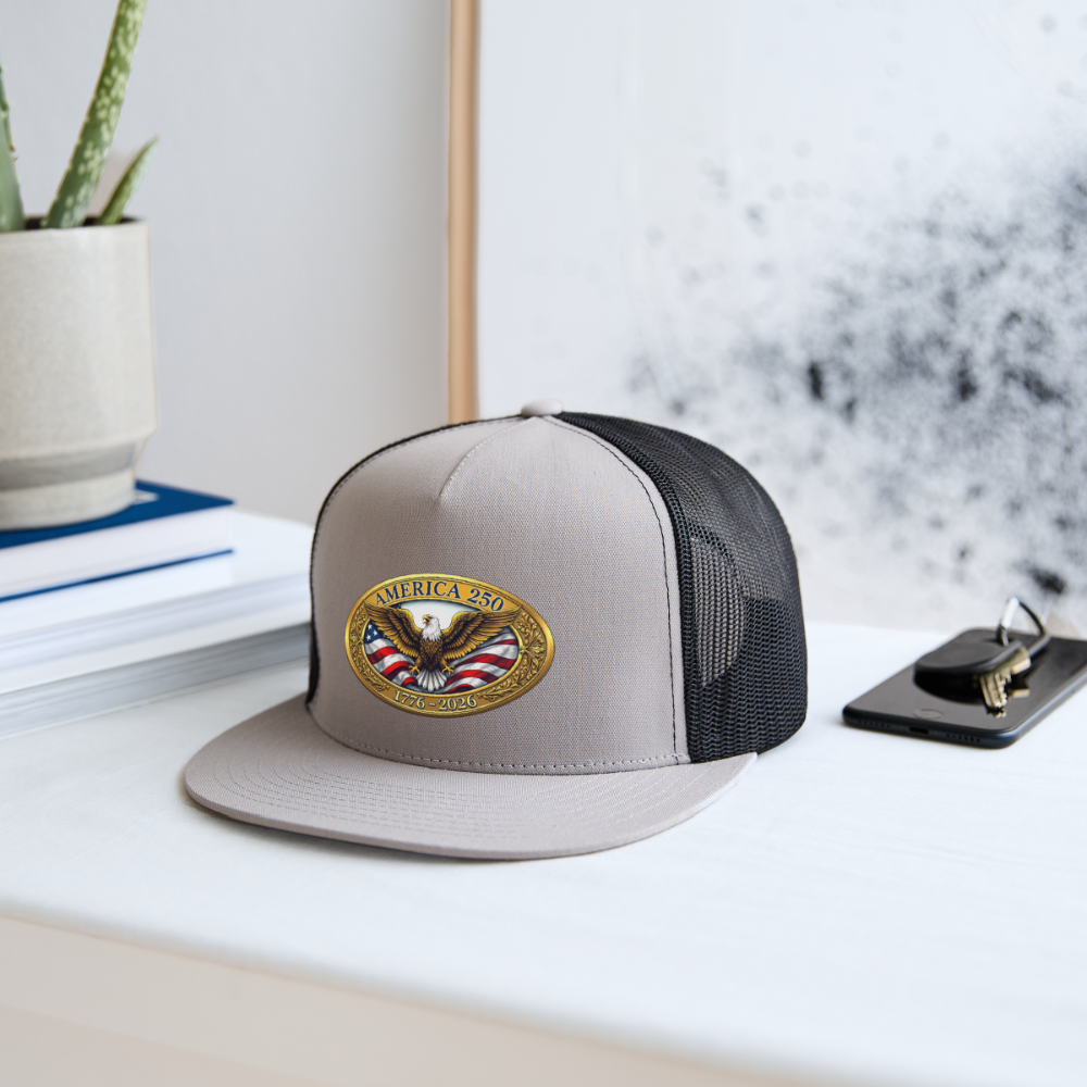 AMERICA 250 Trucker Hat - gray/black
