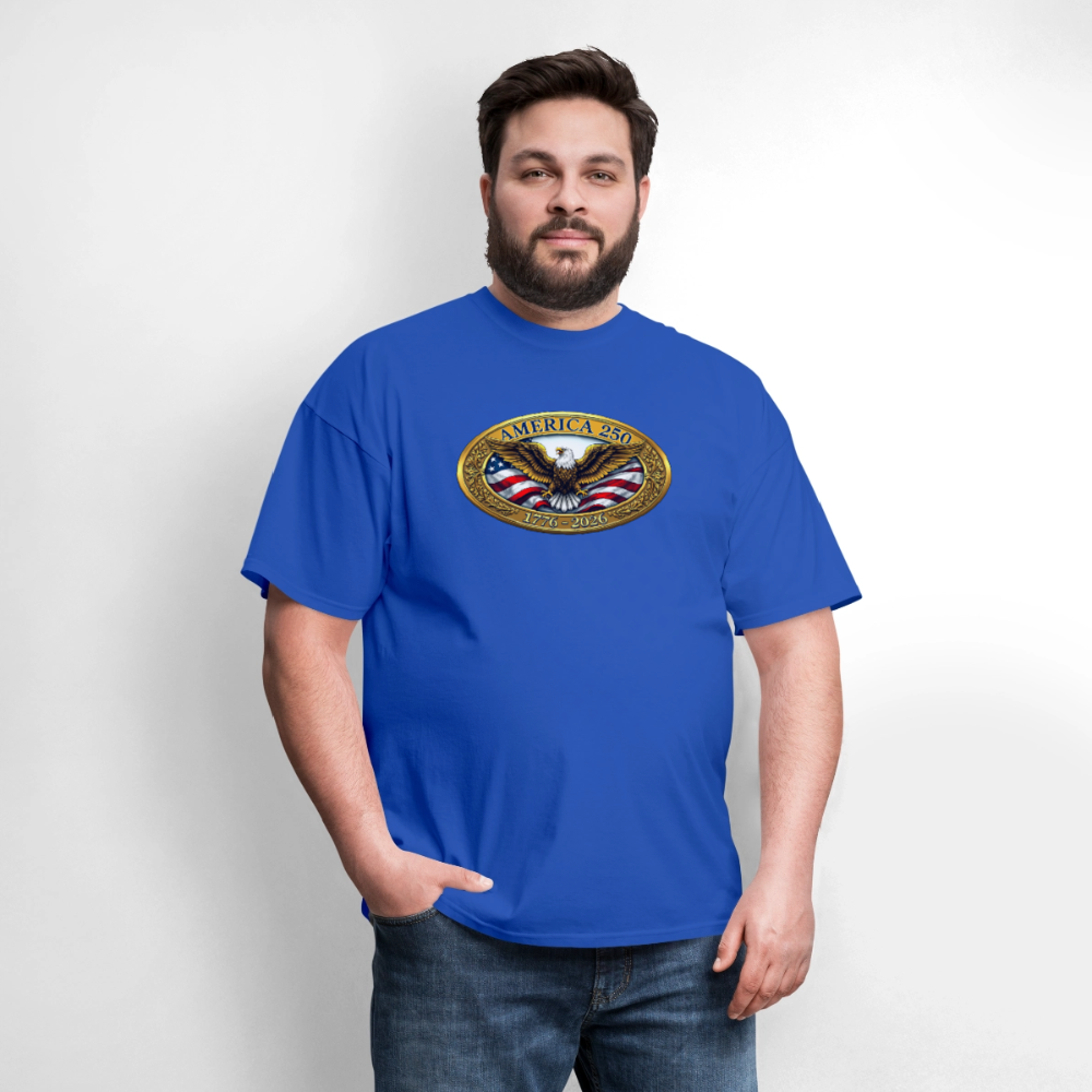 AMERICA 250 Men's T-Shirt - royal blue