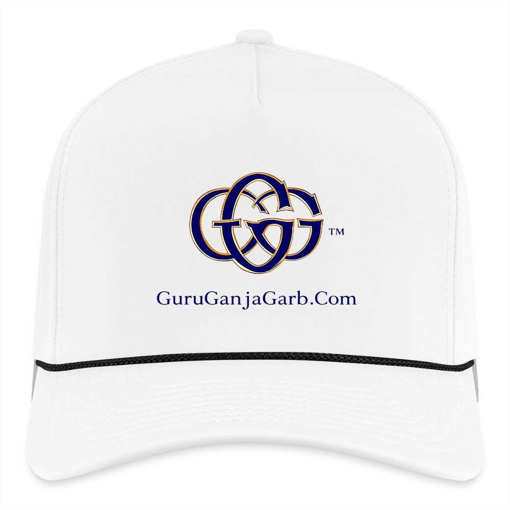 GGG Rope Cap - white/black