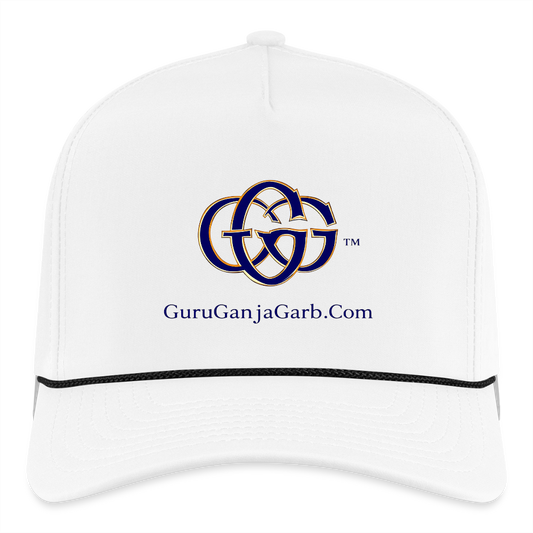 GGG Rope Cap - white/black