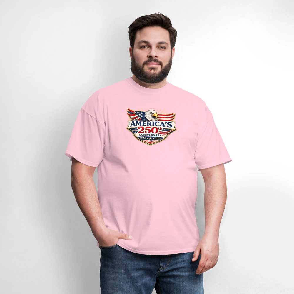 AMERICA 250th ANNIVERSARY Eagle Men's T-Shirt - pink
