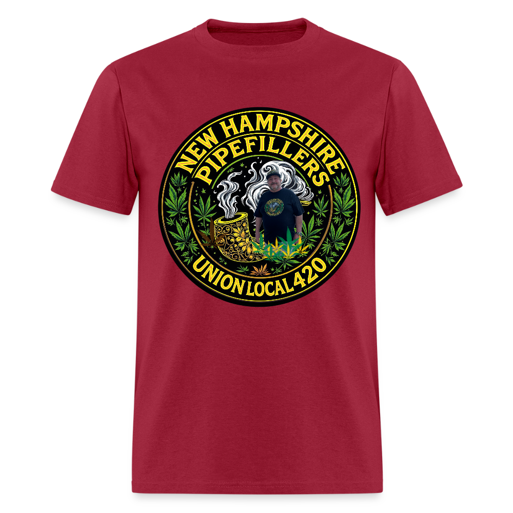 CHRIS 420 Unisex Classic T-Shirt - dark red