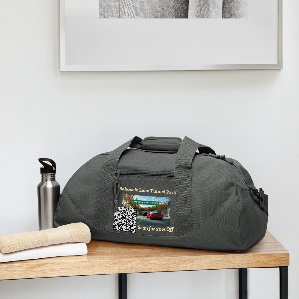 BABOOSIC LAKE TUNNEL PASS Duffel Bag - charcoal