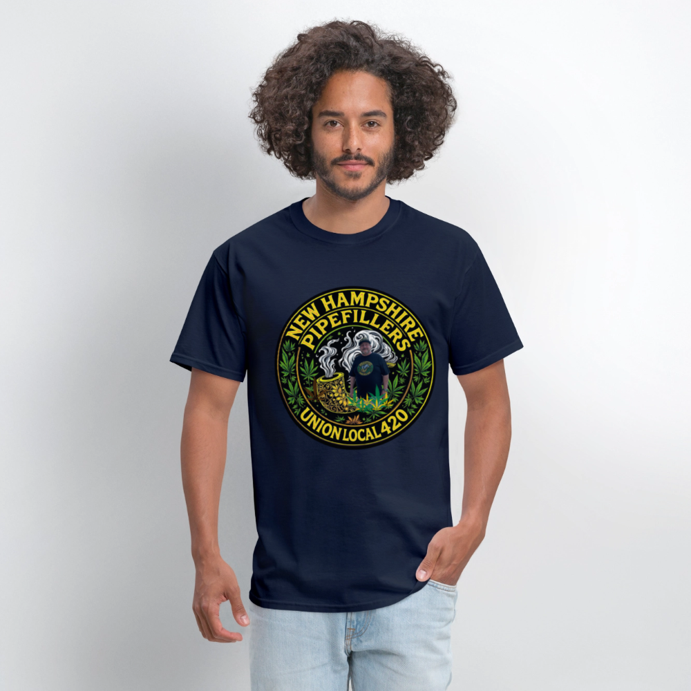 CHRIS 420 Unisex Classic T-Shirt - navy