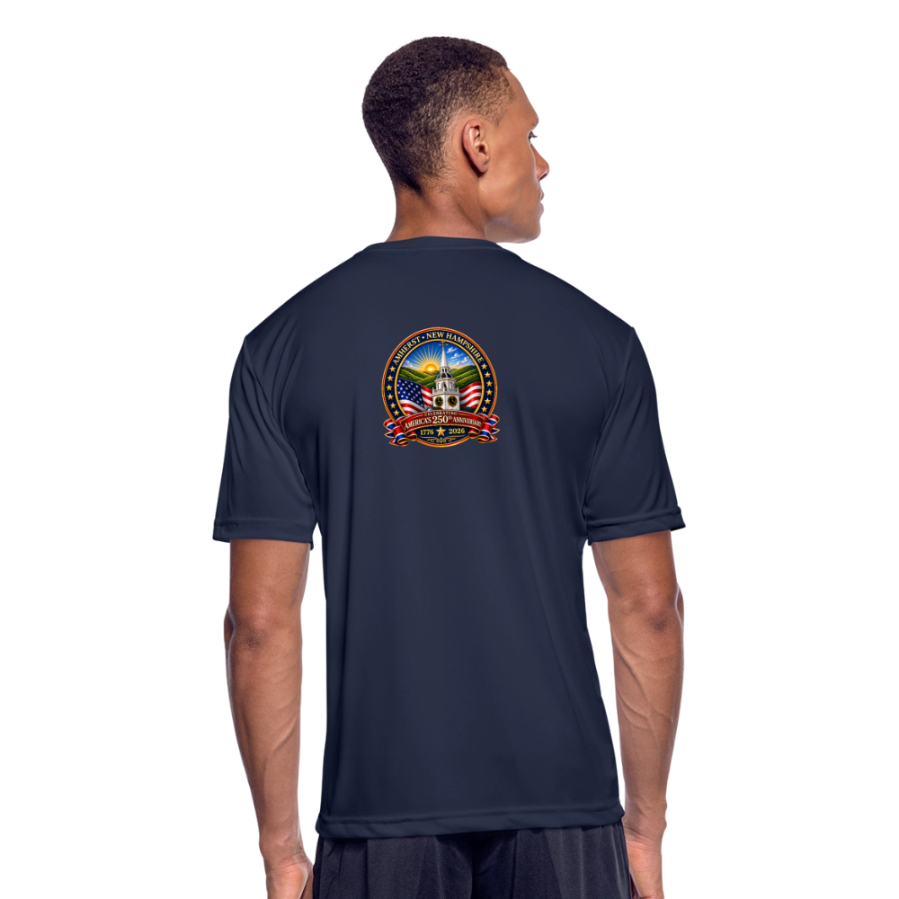 Men’s Moisture Wicking Performance T-Shirt - navy