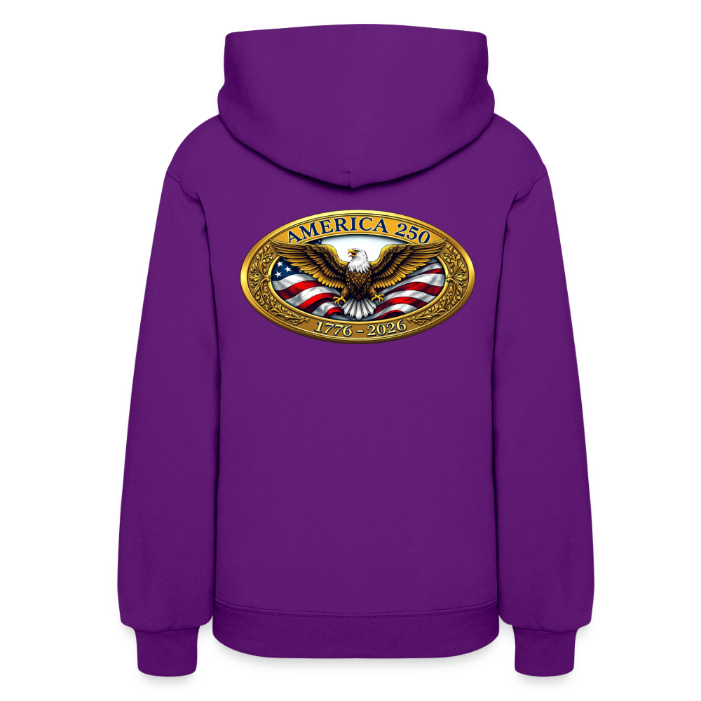 AMERICA 250 Women's Hoodie - purple