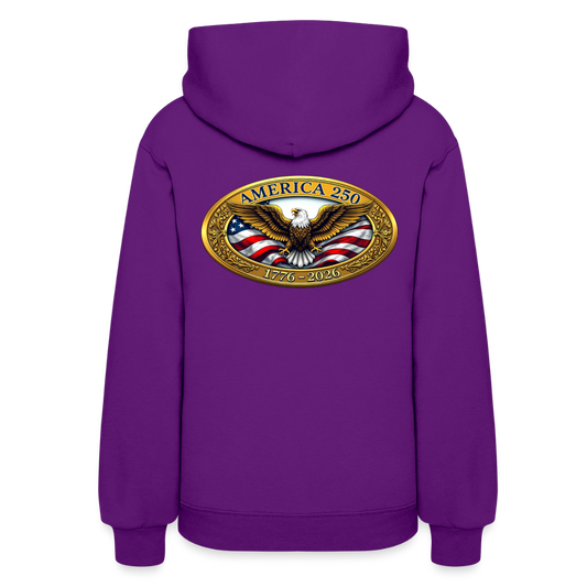 AMERICA 250 Women's Hoodie - purple