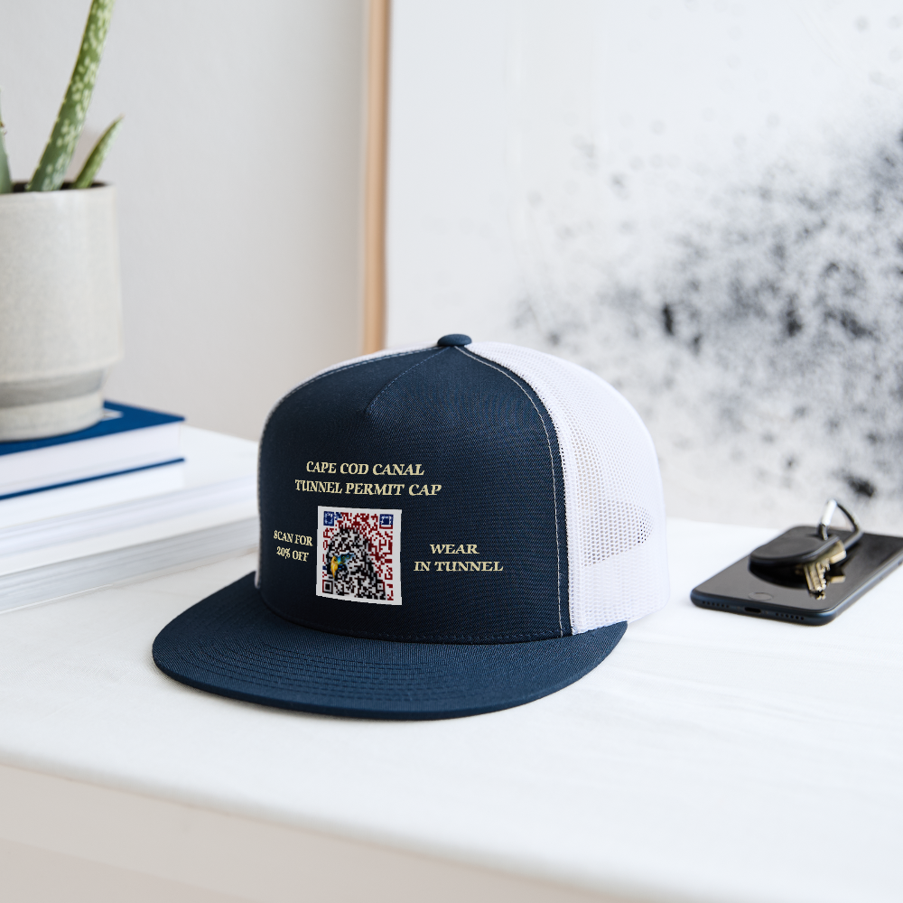 SIE CAPS CAPE COD CANAL TUNNEL PERMIT CAP - navy/white