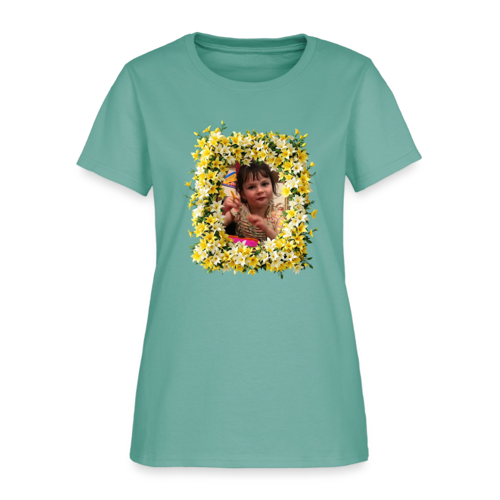 SERENITY 2 Women's T-Shirt - aquatic
